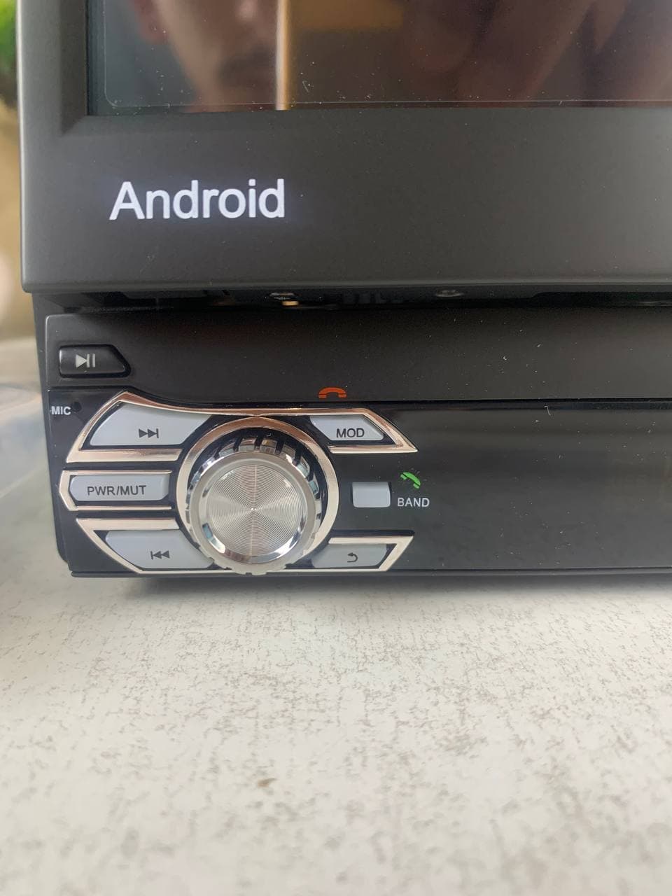 Autoradio Rétractable Tactile 7 Pouces Wireless CarPlay Android Auto 32+2GB - راديو السيارة الذكي بنظام أندرويد وشاشة 7 بوصة قابلة للطي - Accessoires Auto/Moto - صورة حقيقية 15