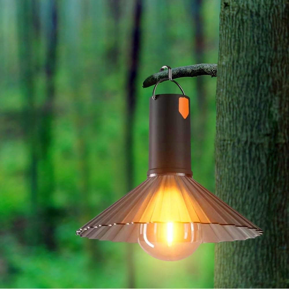 Lanterne de Camping Rechargeable 3 Niveaux de Luminosité avec Crochet de Suspension - مصباح تخييم وطوارئ قابل للشحن مع خطاف تعليق و3 مستويات إضاءة - Camping et Randonnée - صورة 6