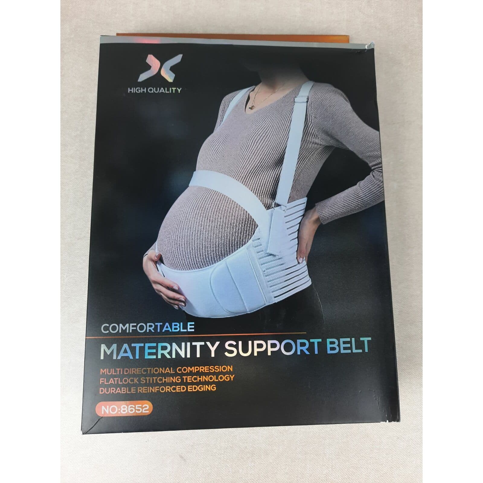 Ceinture Grossesse Élastique et Confortable - Maternité - صورة 5