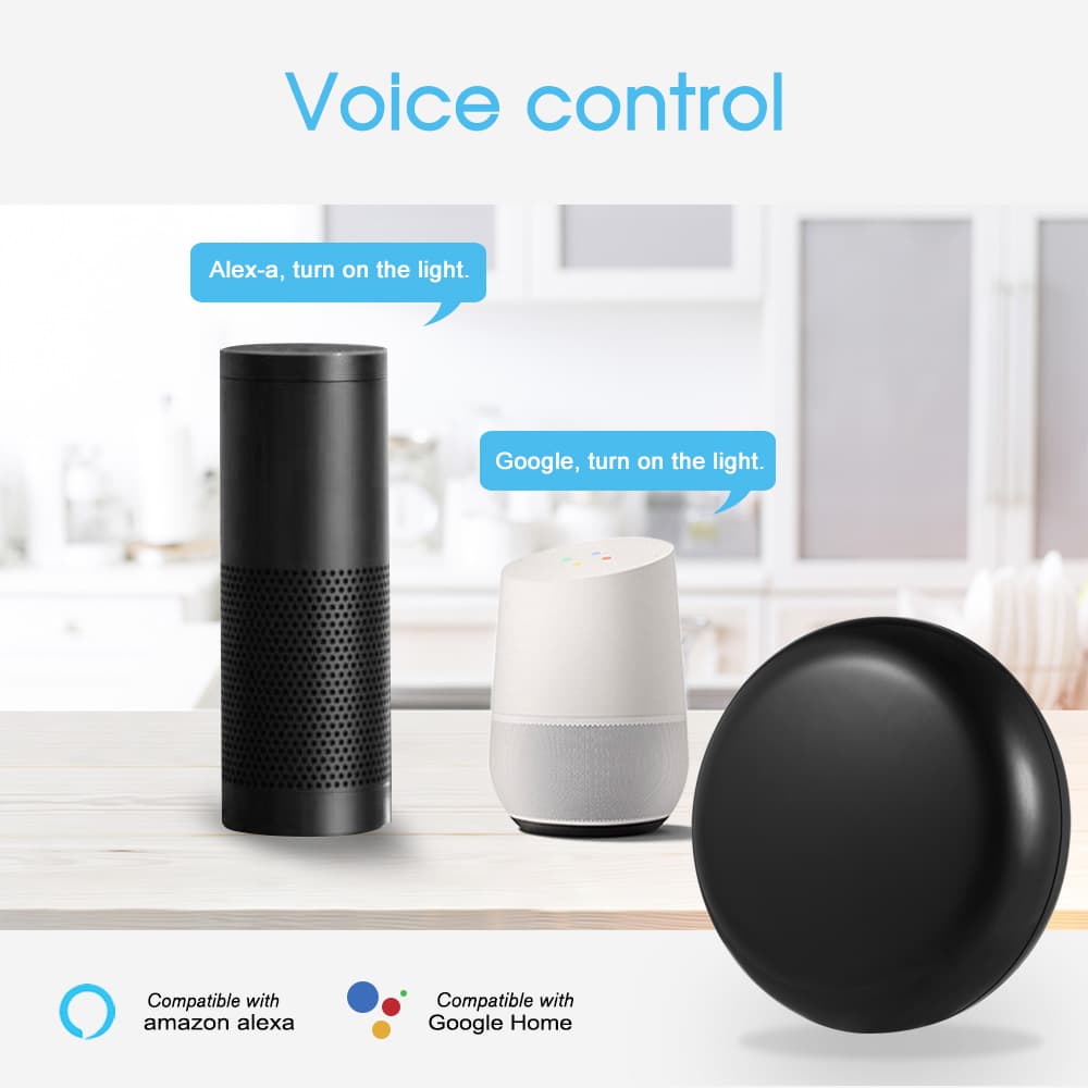 Télécommande universelle intelligente Wifi-IR (2.4ghz) hub de contrôle compatible avec Alexa Google Home -Tuya Smart Life - Électronique - صورة 3