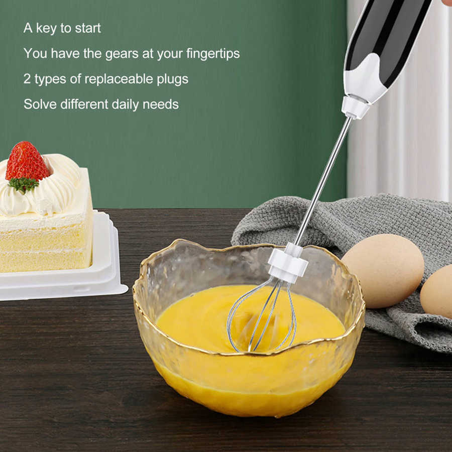 Milk shake et batteur à oeufs électrique USB Rechargeable - Maison - صورة 5