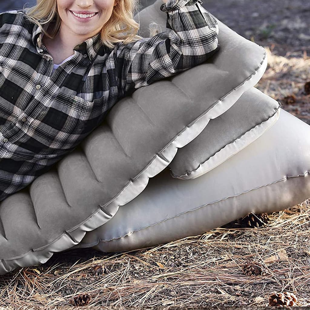 Matelas Gonflable Multifonction 1 Place Avec 2 Oreillers Bestway Pavillo 67617 - Camping et Randonnée - صورة 4
