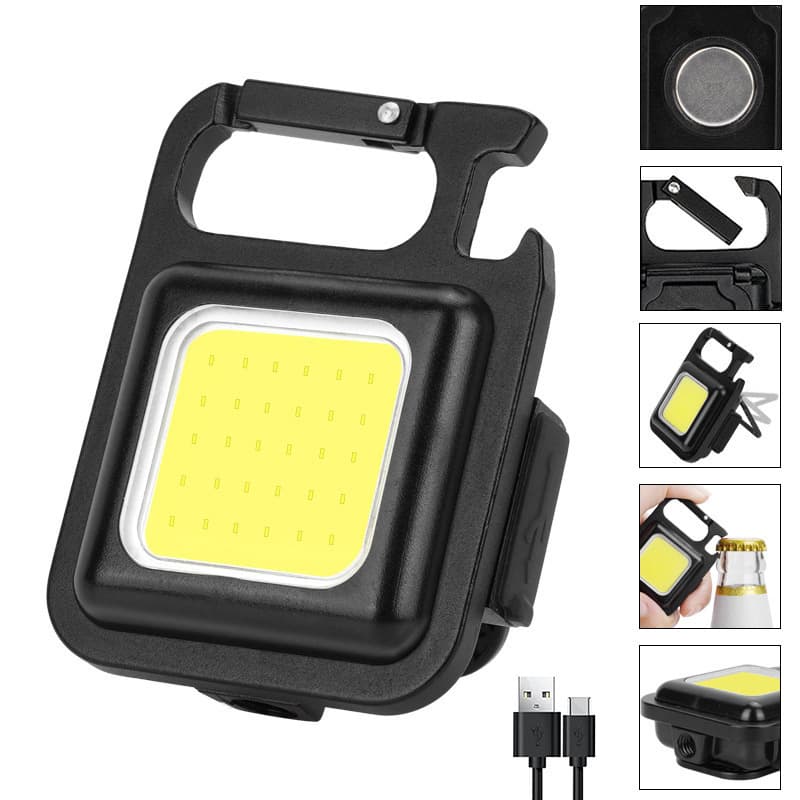 Mini lamp projecteur USB Rechargeable et Portable - Camping et Randonnée - صورة 1