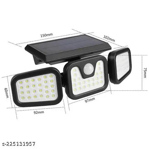 Lampe solaires d’extérieur etanche 112 LED Avec détecteur de mouvement FL-1725A - Maison - صورة 2