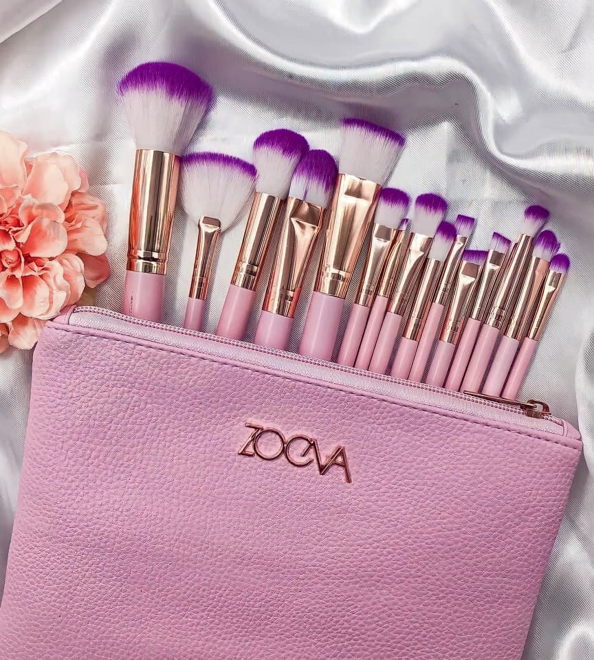 Pack Spécial Organisateur de maquillage + Trousse de 15 Pinceaux zoeva professionnels - Soins et Beauté - صورة 3