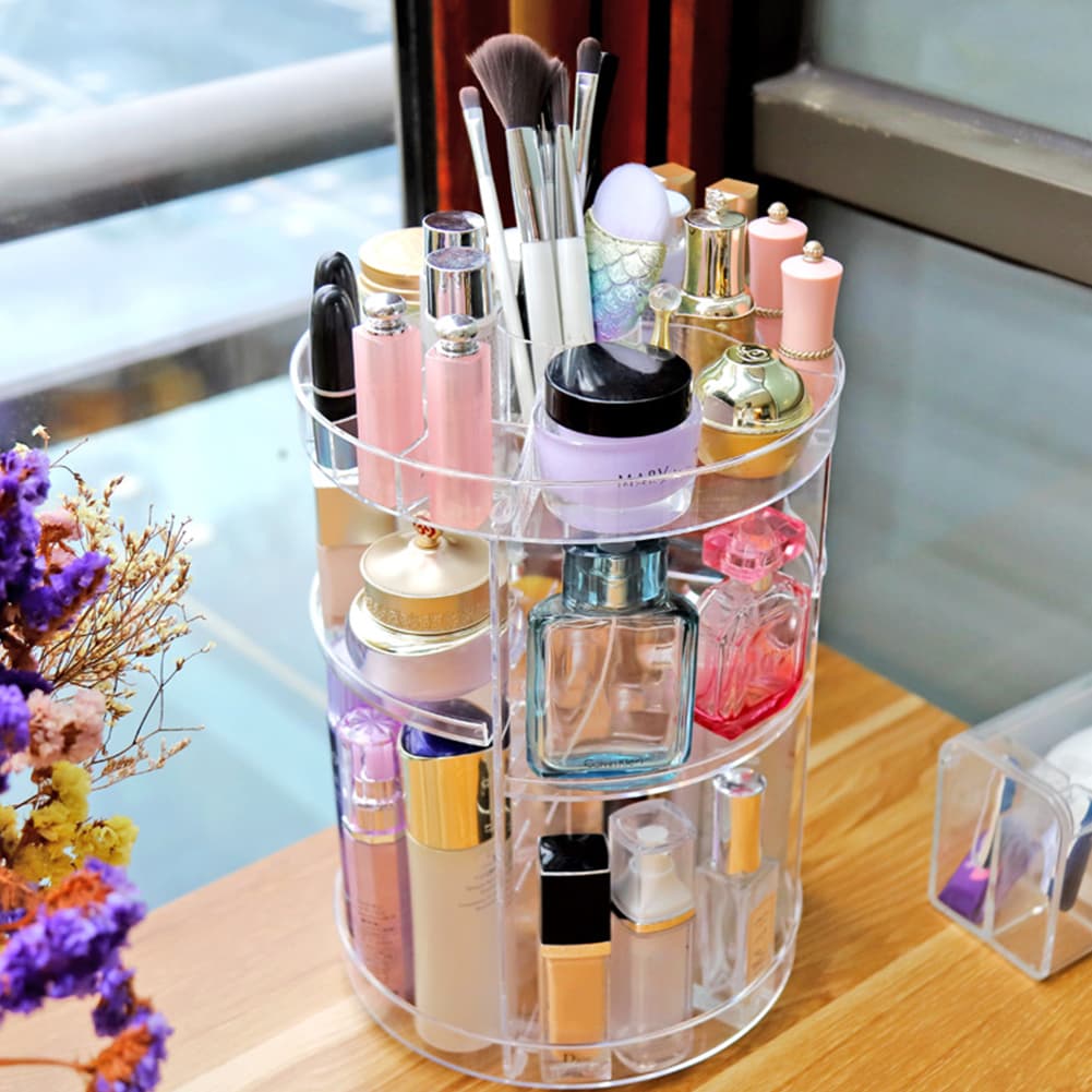 Pack Spécial Organisateur de maquillage + Trousse de 15 Pinceaux zoeva professionnels - Soins et Beauté - صورة 9