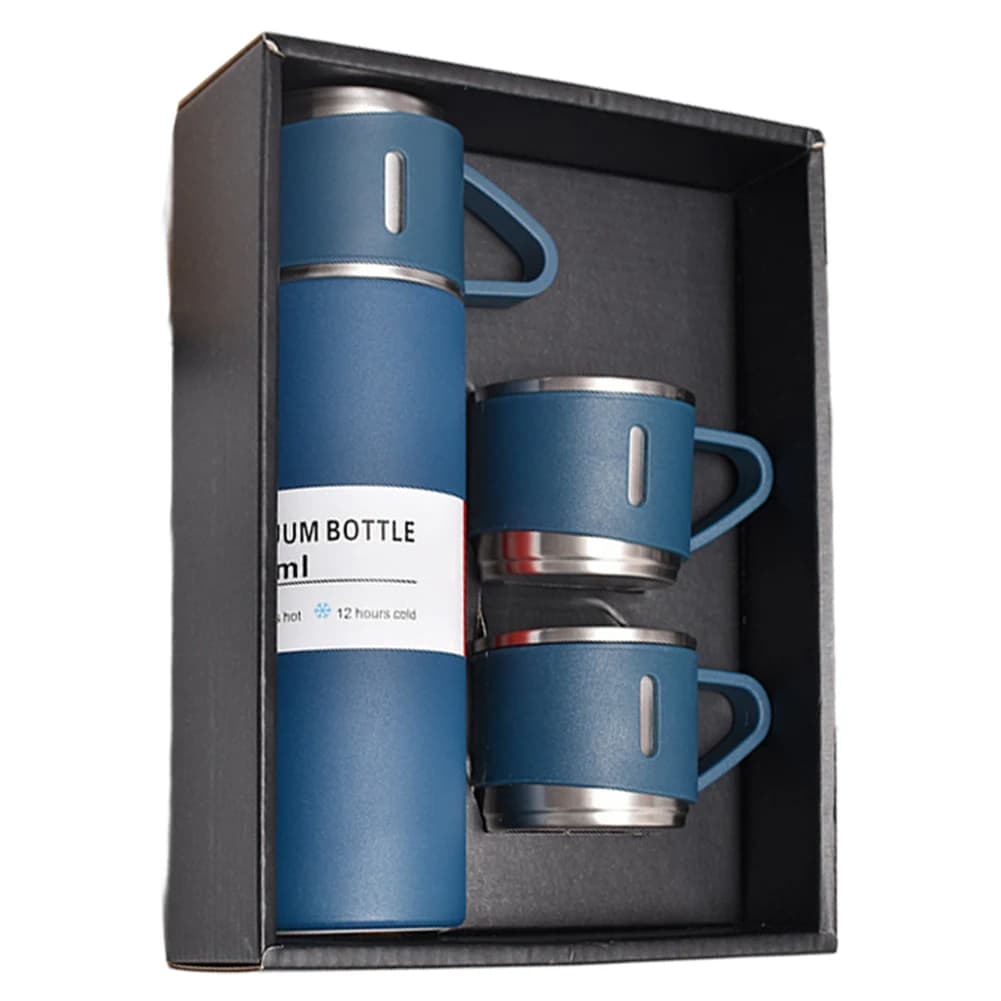 Ensemble Thermos avec 3 tasses thermique 500ml en acier inoxydable - Cuisine - صورة 7