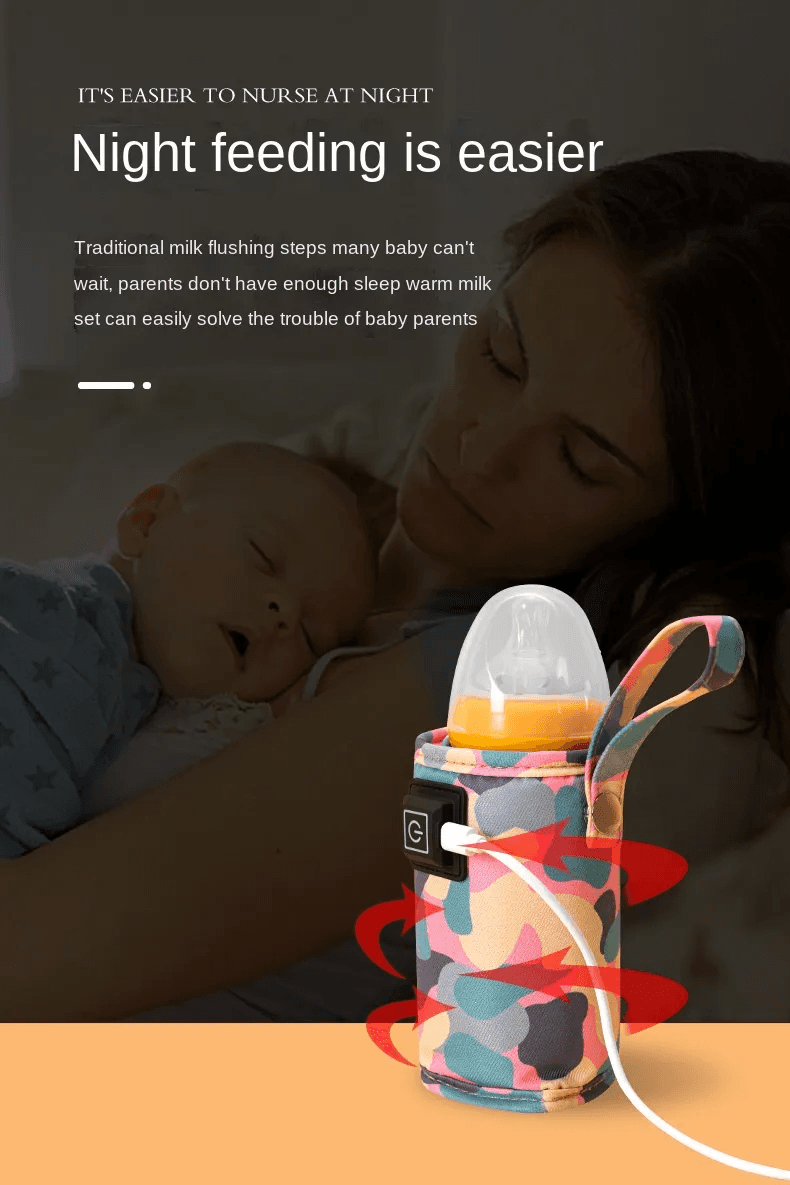 Chauffe-biberon Portable USB pour bébé سخان زجاجات الأطفال المحمول USB - Maternité - صورة 3