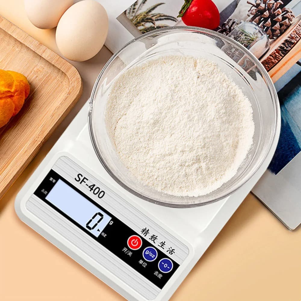 Balance de cuisine numérique 10kg, Balance de cuisine électronique de précision 1g - Cuisine - صورة 1