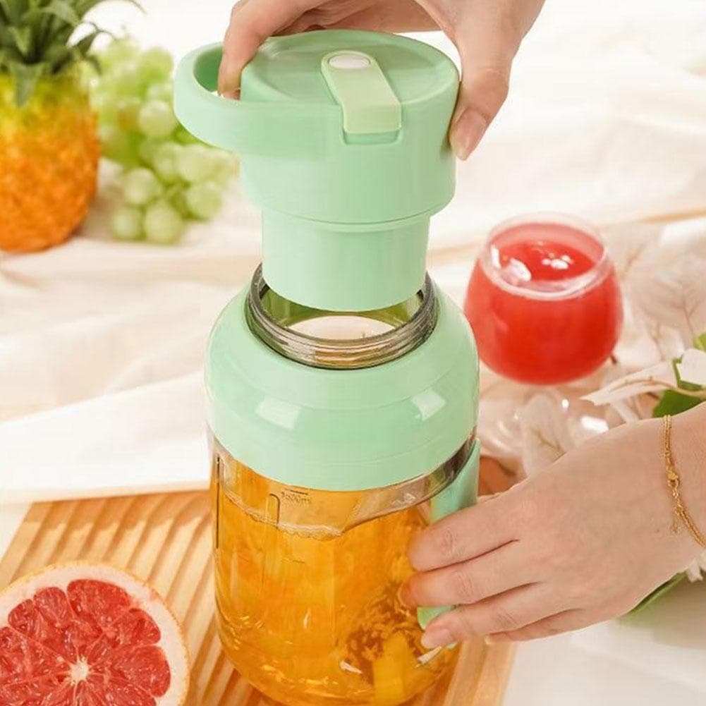 Extracteur de jus frais portatif électrique 1500ml Rechargeable - Électronique - صورة 4