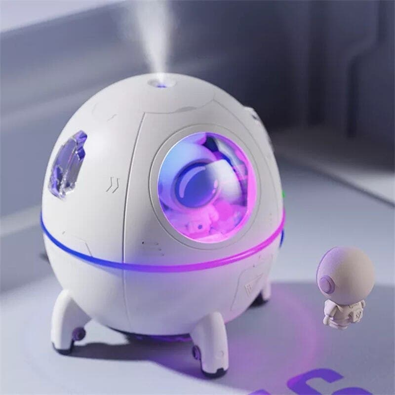 Humidificateur d'air électrique Spacecraft avec lumière LED - Maison - صورة 14