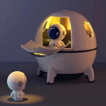 Humidificateur d'air électrique Spacecraft avec lumière LED - Maison - صورة 19