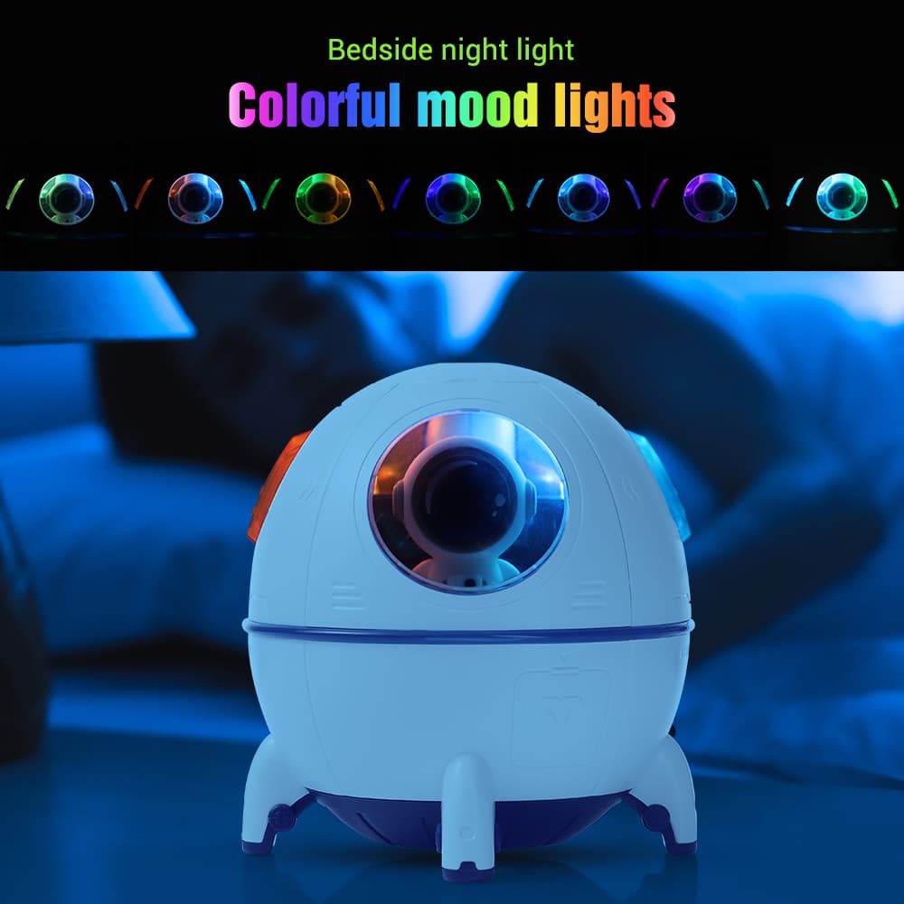 Humidificateur d'air électrique Spacecraft avec lumière LED - Maison - صورة 7