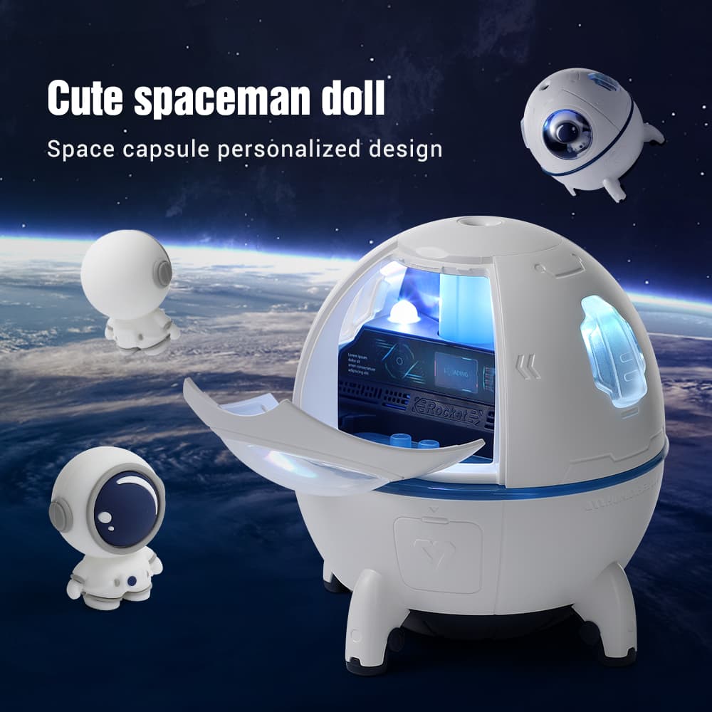 Humidificateur d'air électrique Spacecraft avec lumière LED - Maison - صورة 9
