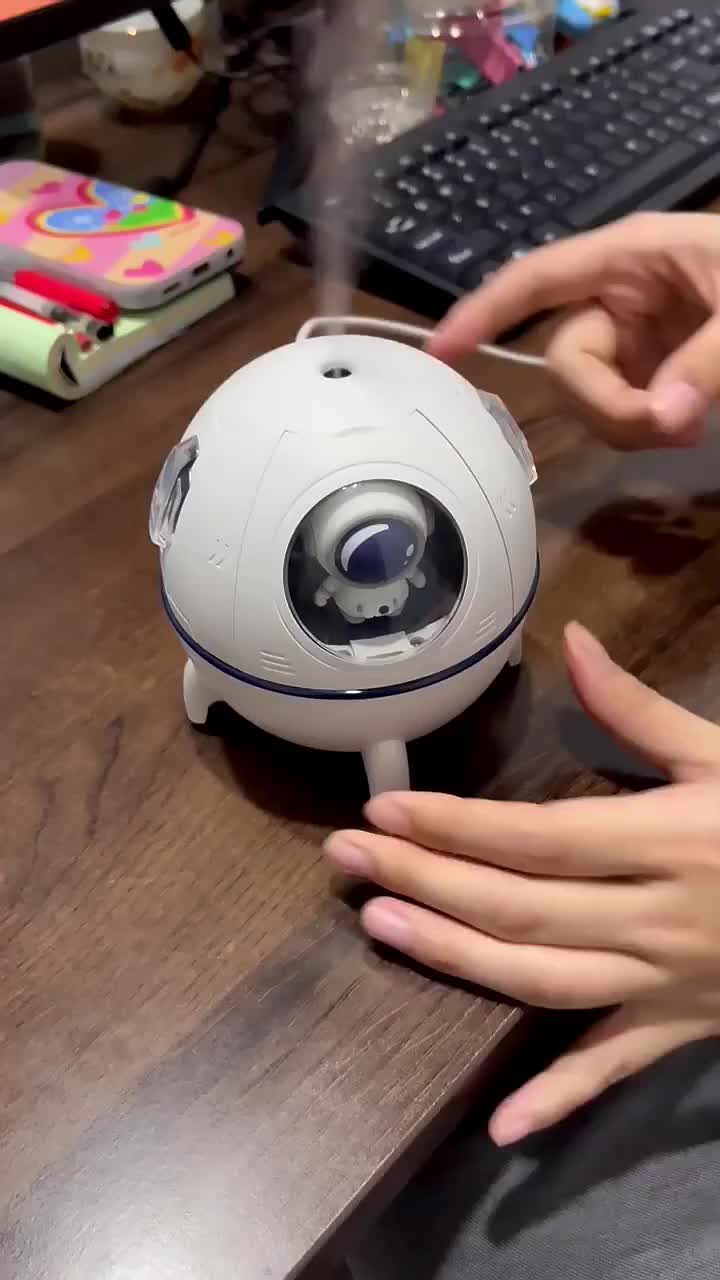 Humidificateur d'air électrique Spacecraft avec lumière LED - Maison - صورة 10