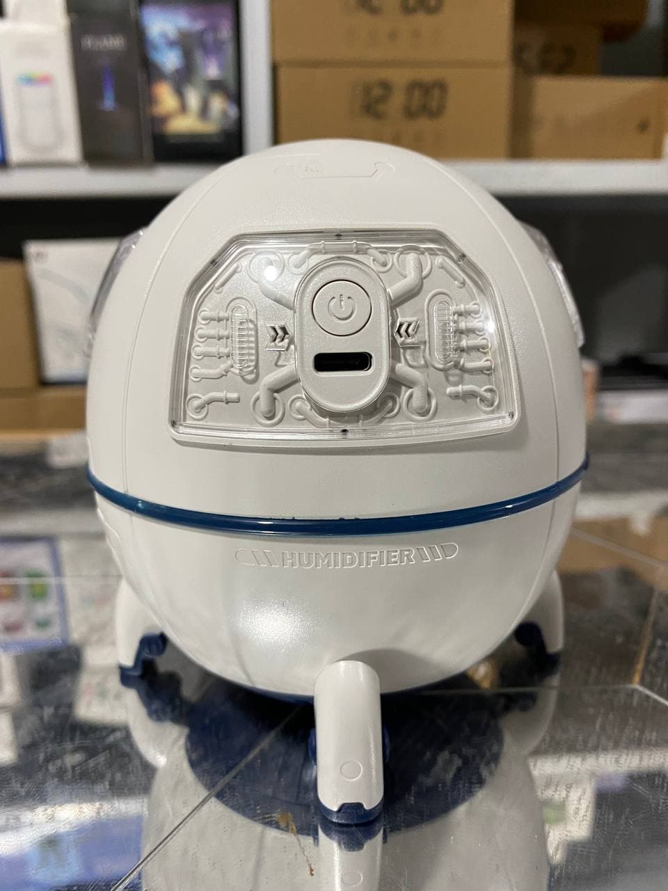 Humidificateur d'air électrique Spacecraft avec lumière LED - Maison - صورة حقيقية 22