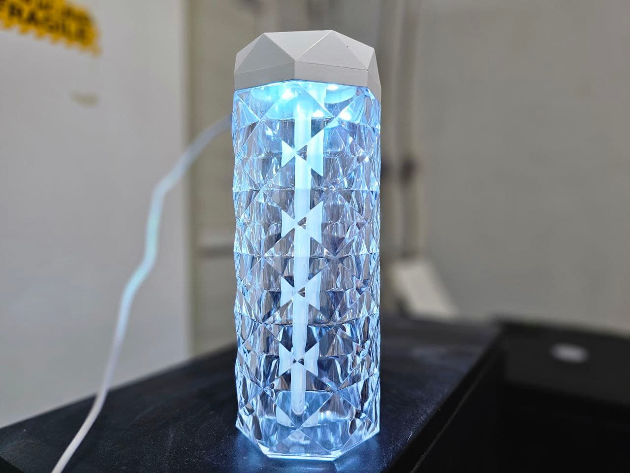 Lampe en cristal avec humidificateur d’air, diffuseur d’arôme, USB 900ml - Décoration - صورة حقيقية 20
