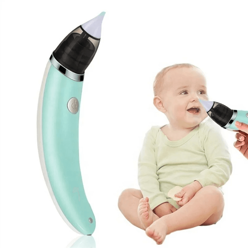 Mouche Nez, Aspirateur nasal électrique pour bébé 2 Tailles D'embouts - شفاطة الأنف الكهربائية للطفل - Maternité - صورة 6