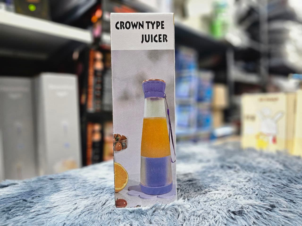 Blender Portable CROWN TYPE Juicer 400 ML - Camping et Randonnée - صورة حقيقية 6