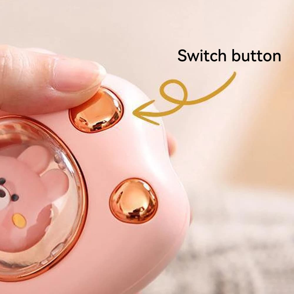 Chauffe-mains à griffes de chat mignon portable batterie 1200mah - Électronique - صورة 4
