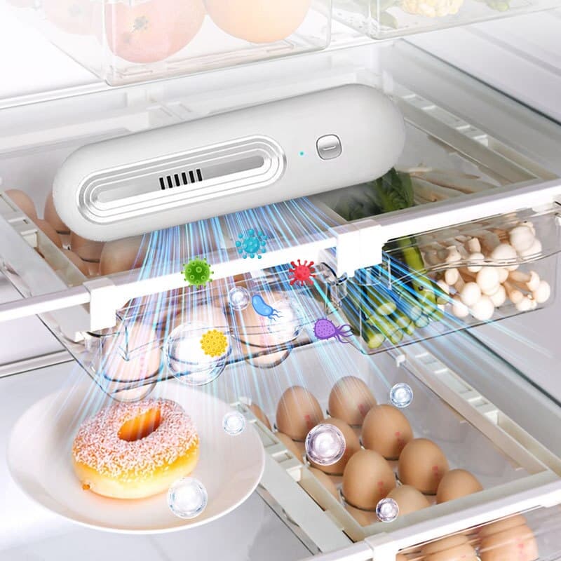 Purificateur d'air pour réfrigérateur et stérilisateur , désodorisant , garde les aliments et la fraîcheur منقي ومعقم هواء الثلاجة، ومزيل الروائح الكريهة، ويحافظ على الطعام طازجًا - Cuisine - صورة 3