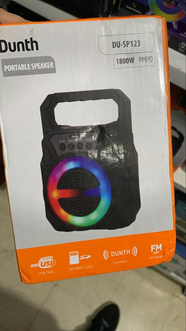 Ampli haut parleur sans fil à batterie rechargeable, Bluetooth 1800W DUNTH DU-SP123 - Électronique - صورة حقيقية 6