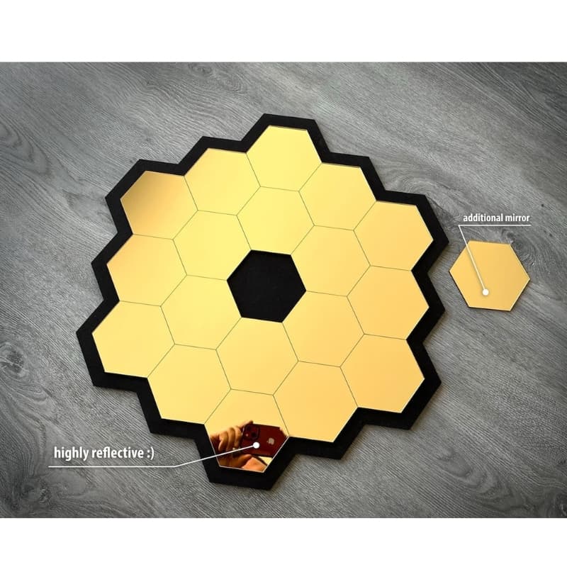 Décoration murale miroir Abeille Miroir Acrylic 40 Cm / 45 Cm - Décoration - صورة 4