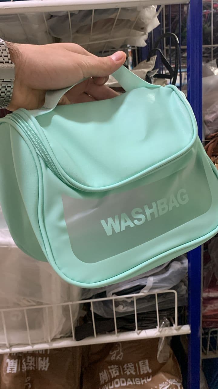 Sac cosmétique multifonctionnel pour femme Étanche Transparent - Soins et Beauté - صورة حقيقية 7