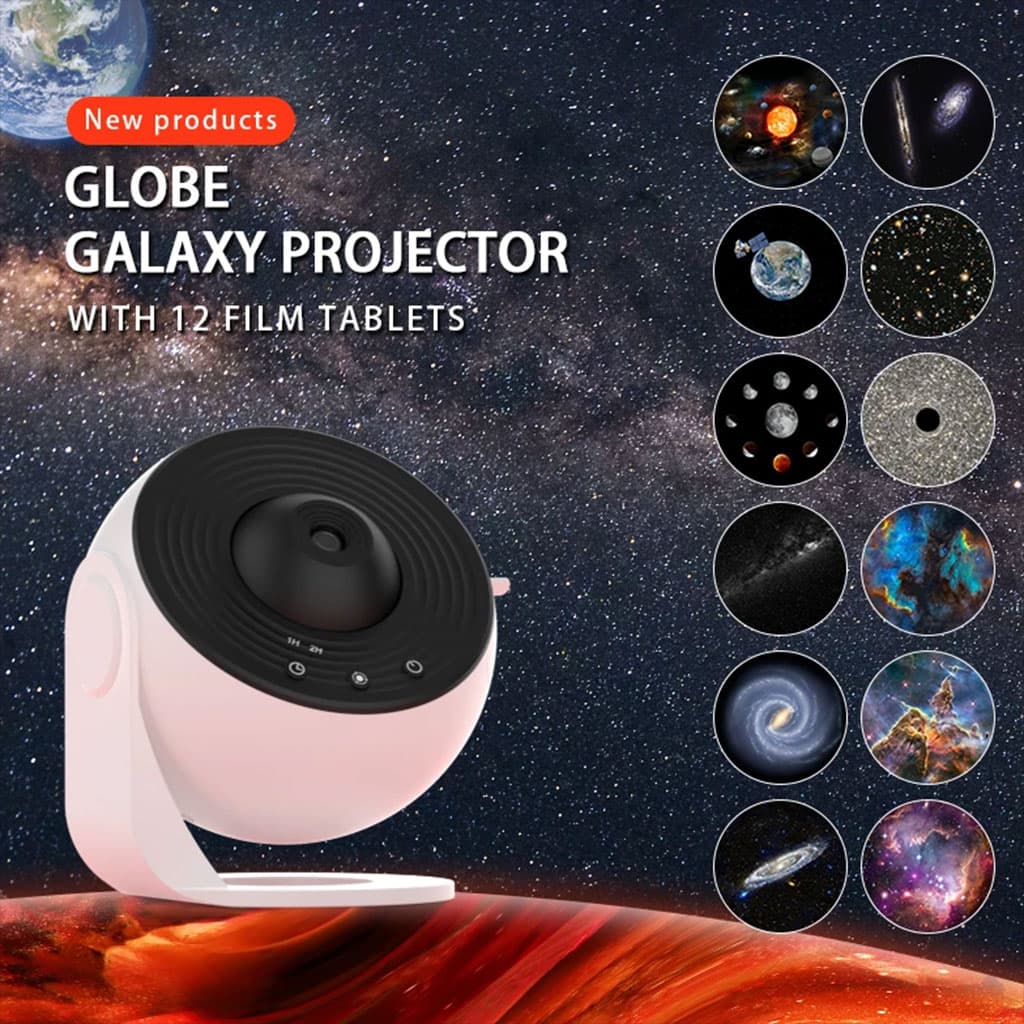 Projecteur Simulation système galaxy 12en1 - Décoration - صورة 3