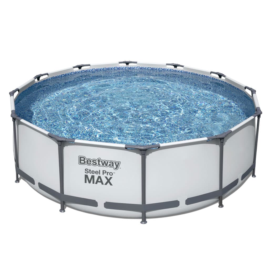 Steel Pro Max™ Piscine Ronde Avec Pompe Filtrante et Echelle 366x10cm Bestway - Divers - صورة 3