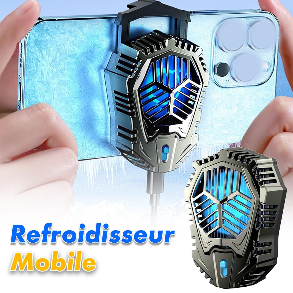 AL-07 Ventilateur de refroidissement CLIP Arrière pour téléphone portable - Jouet & Gaming - صورة 1