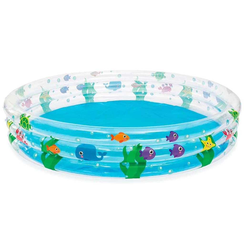 Piscine Gonflable Ronde Transparente Pour Enfants 183 x 33cm Bestway #51005 - Divers - صورة 8