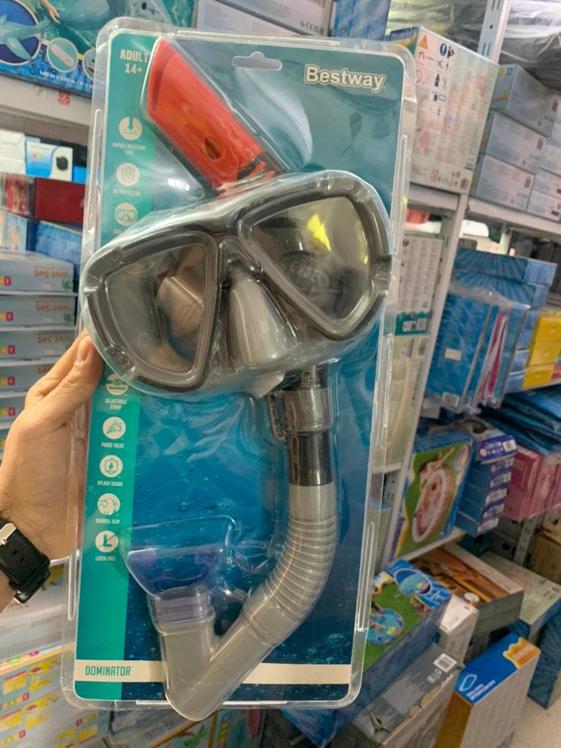 Bestway Masque et Tuba Dominator pour Adultes dès 14 Ans 24029 - Sport - صورة حقيقية 4