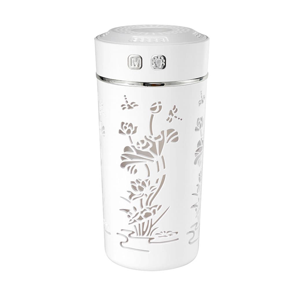 Diffuseur d’huiles essentielles et d’arôme froid, tasse de fleur de Lotus USB 250ml - Décoration - صورة 7