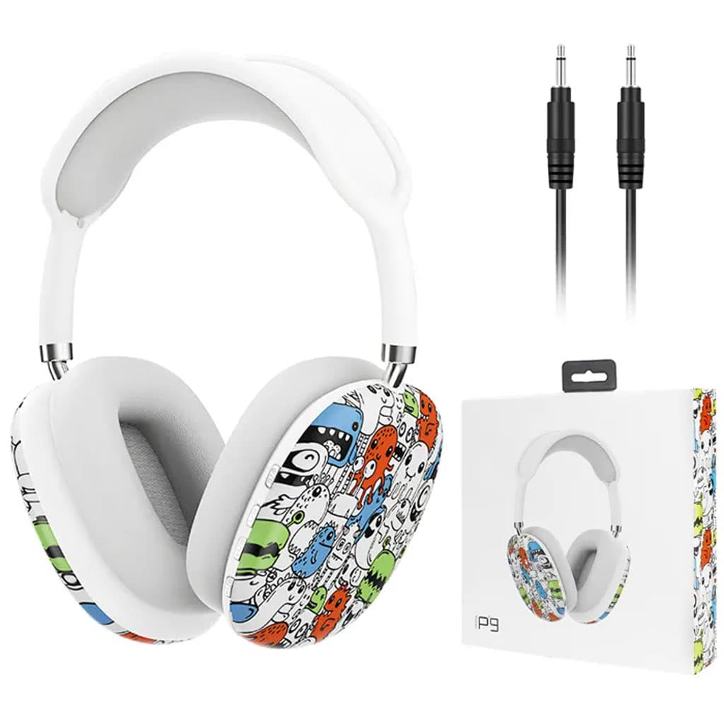 P9 Graffiti Casque Bluetooth Sans Fil V5.0 - Électronique - صورة 2