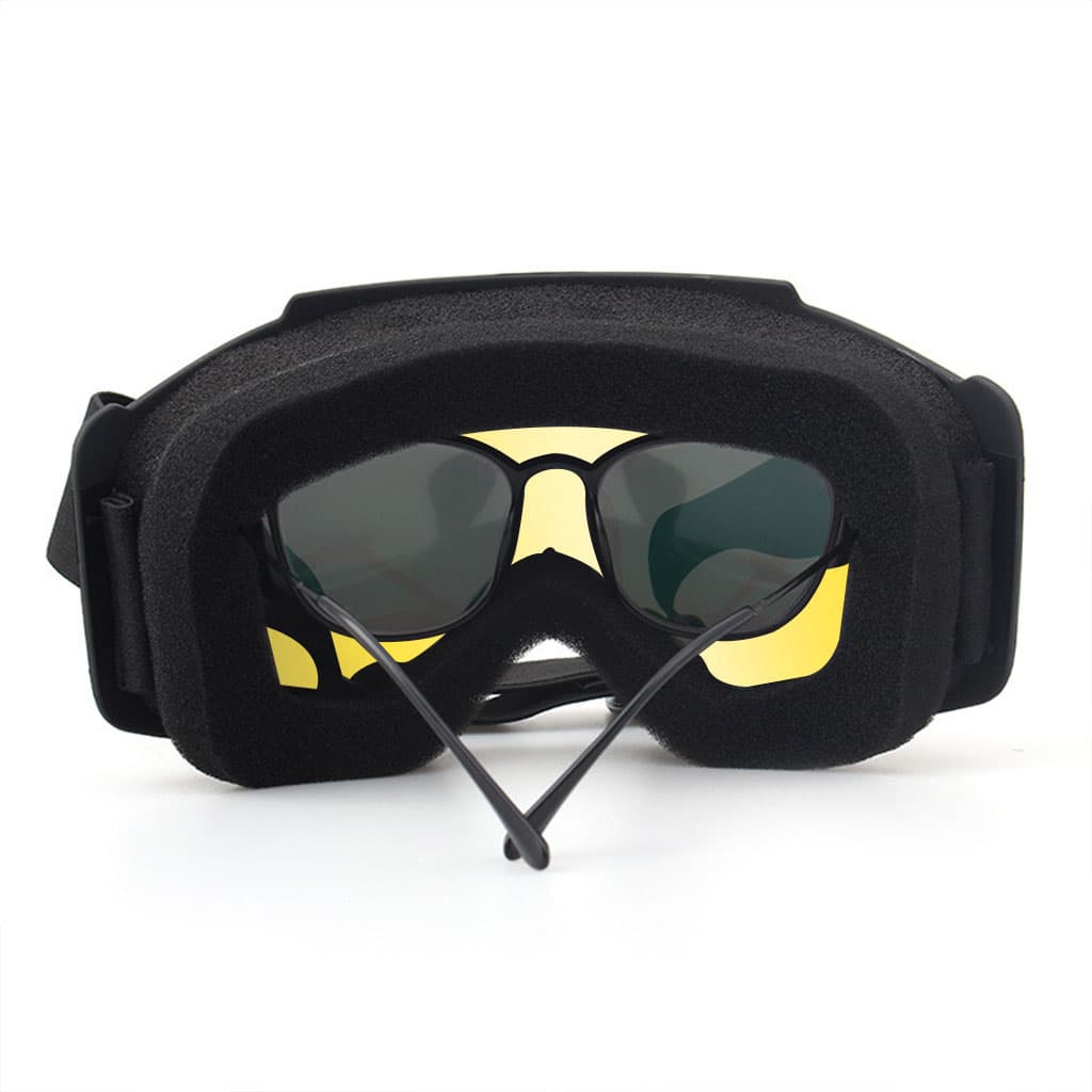 Casque Moto avec Lunettes Amovibles Coloré Anti-Bouée - Accessoires Auto/Moto - صورة 6