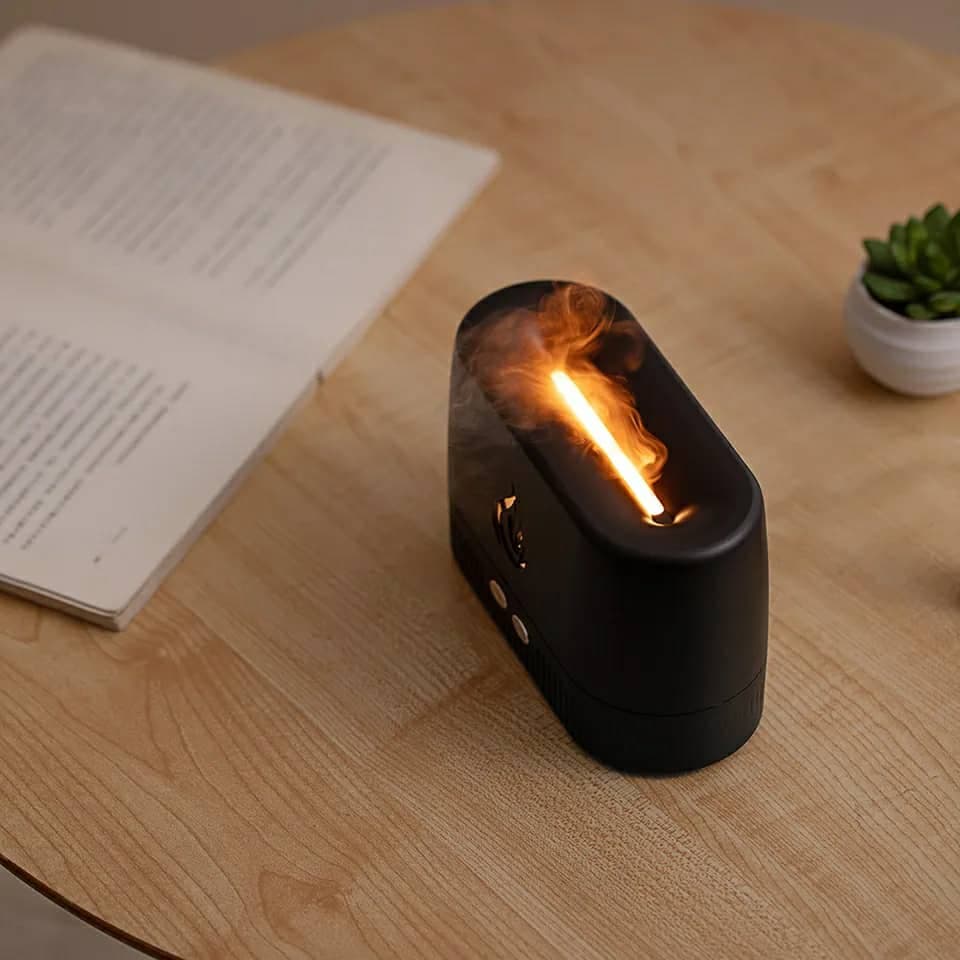 Flame Diffuseur d'huile essentielle et d'arôme pour aromathérapie - Électronique - صورة 5