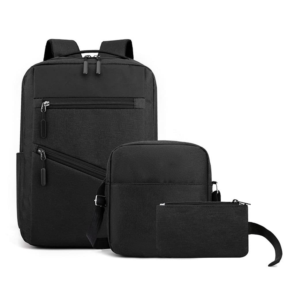 Sac à Dos de Grande Capacité pour Homme 3en1 Tendance pour Lycéens - Gris - Sac à dos et Mode - صورة 2