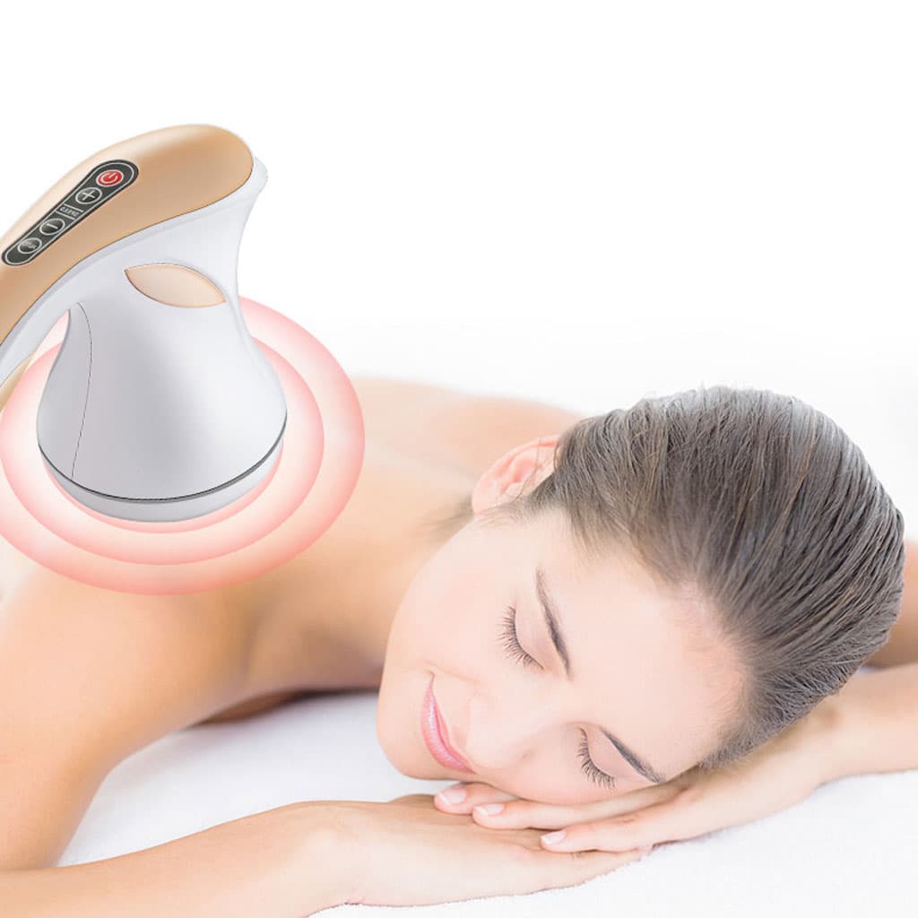 Appareil de massage portatif anti-cellulite multifonction avec 6 têtes de massage - Soins et Beauté - صورة 2