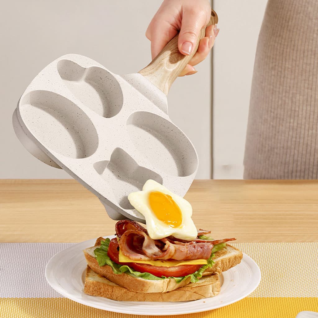 Poêle à frire épaissie Poêle à omelette antiadhésive pour œufs, crêpes, steak - Divers - صورة 3
