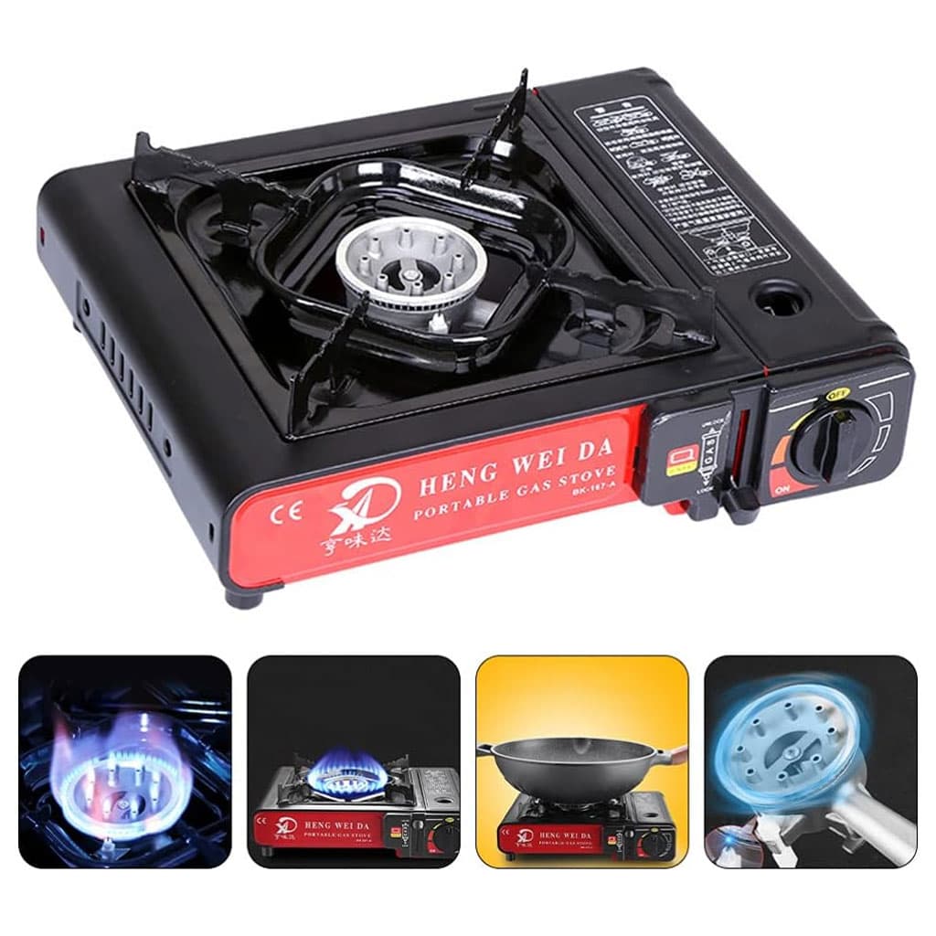 Réchaud à gaz de camping allumage automatique V2 - Camping et Randonnée - صورة 5