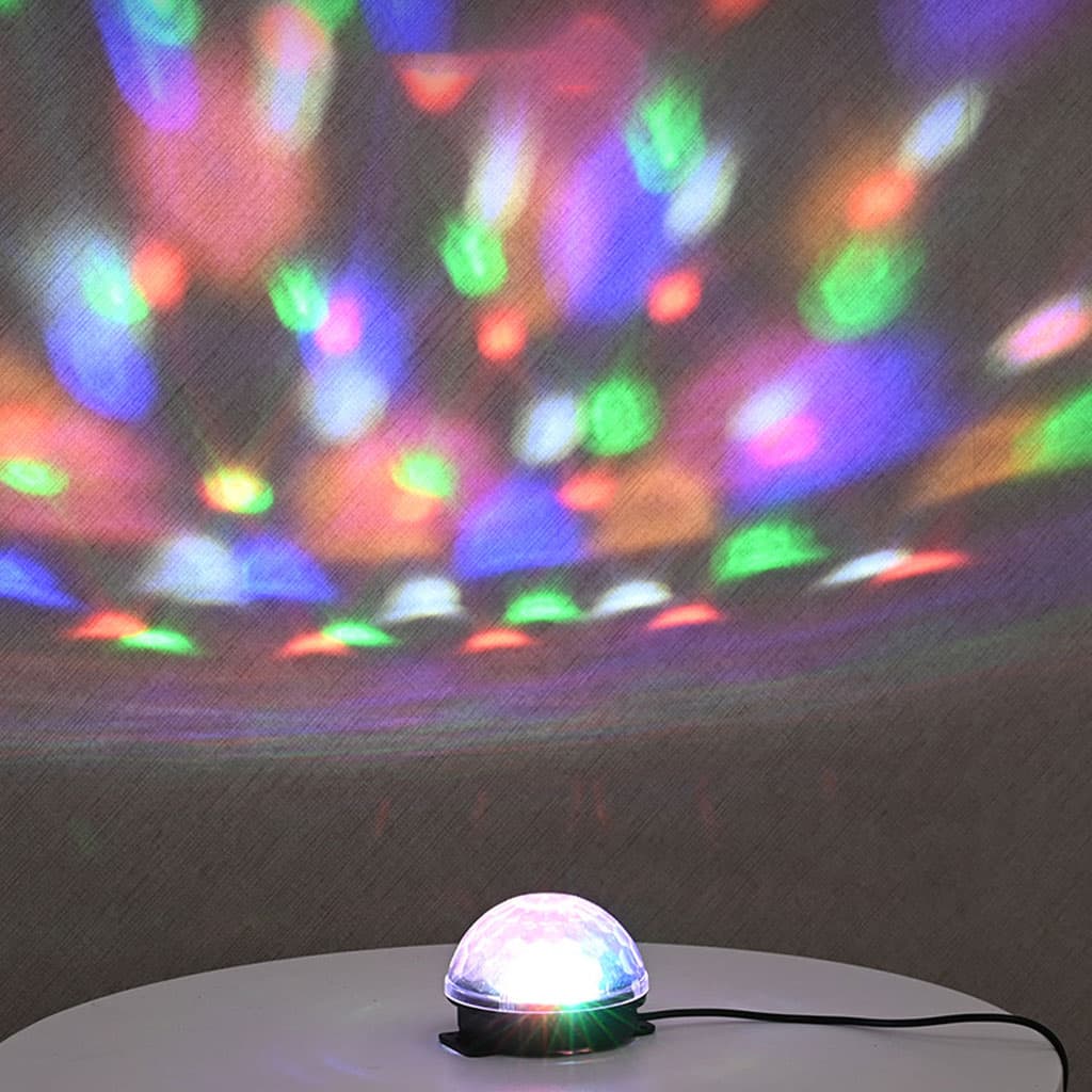 Boule en Cristal Lumineuse à 6 Couleurs - Effet Magique - Électronique - صورة 2