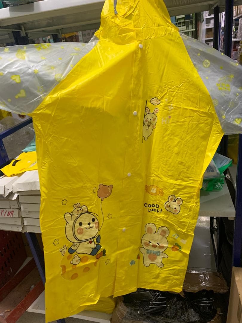 Cape Poncho Pluie Enfant Impermeable Anti Pluie - Divers - صورة حقيقية 8
