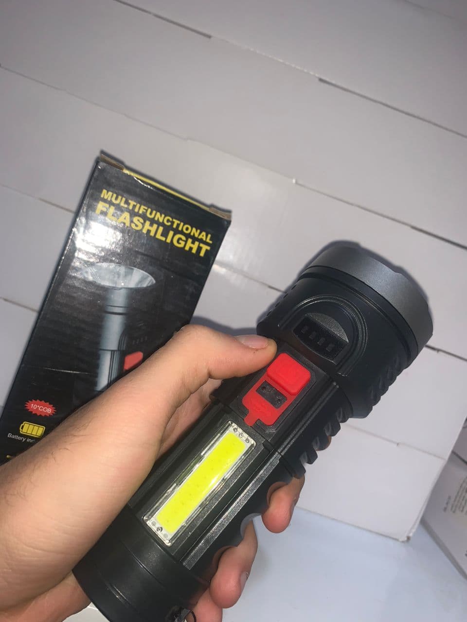 Lampe torche LED rechargeable Super lumineuse G5 - Camping et Randonnée - صورة حقيقية 9