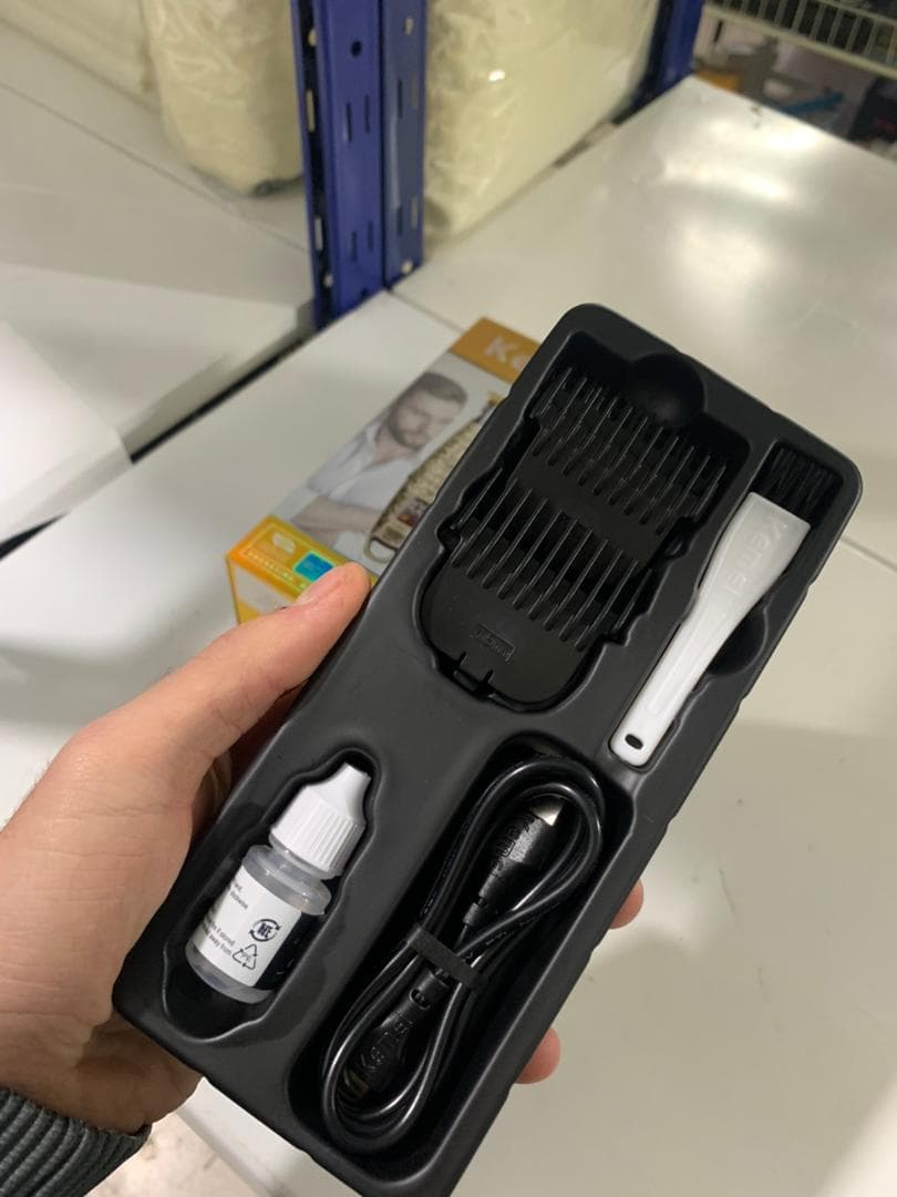 Kemei Tondeuse À Cheveux Professionnelle En Métal Km-2267 - Soins et Beauté - صورة حقيقية 7