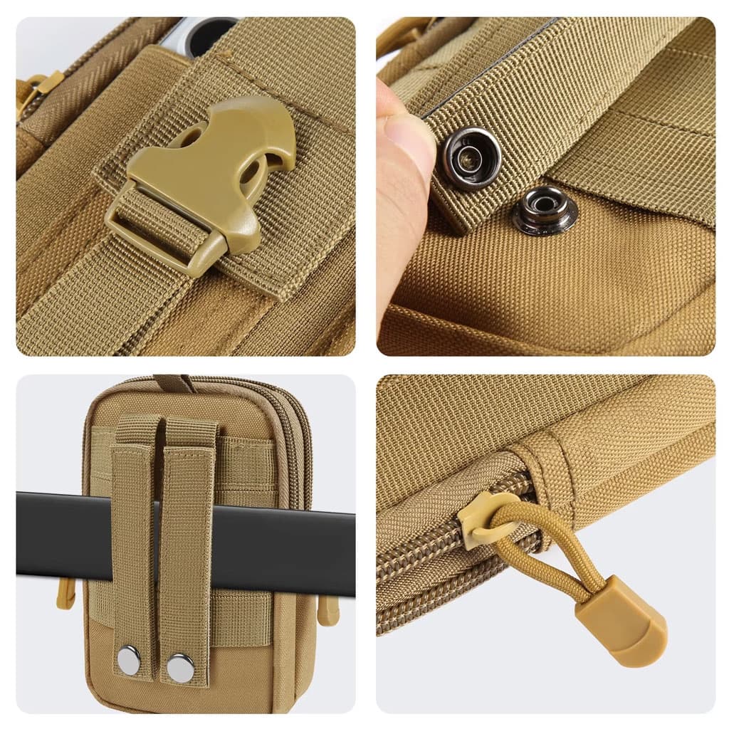 Pochette Sac banane multifonction avec support pour téléphone - Sac à dos et Mode - صورة 3