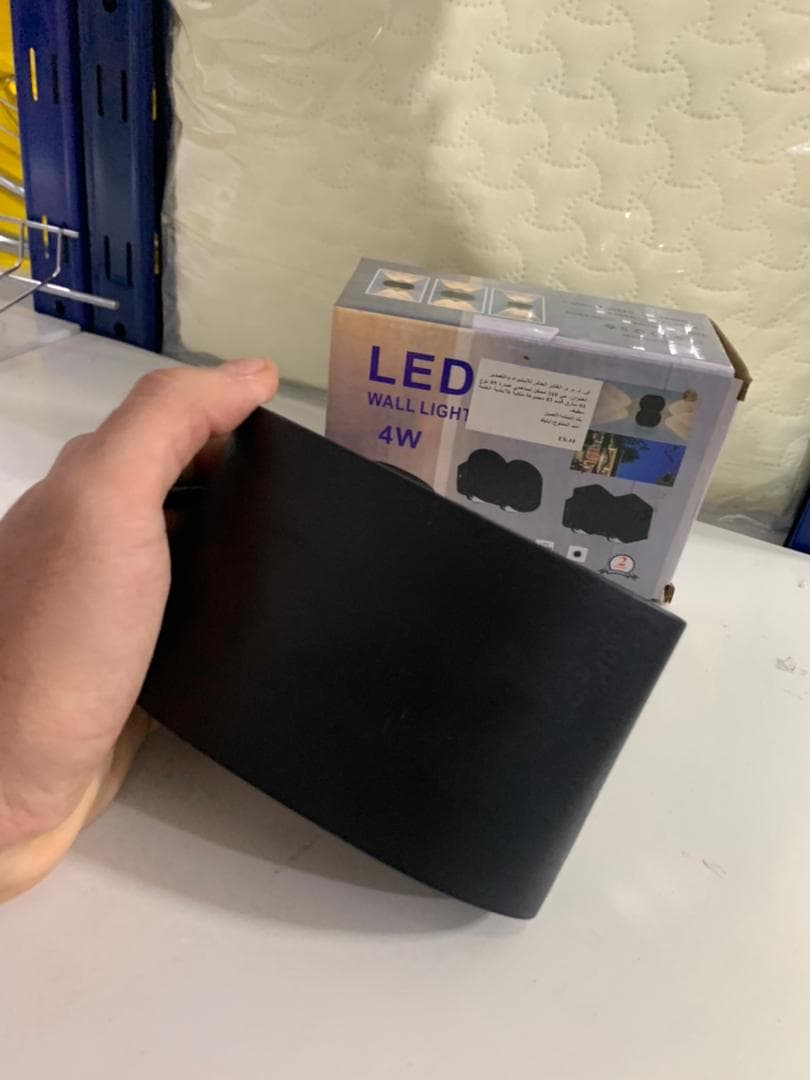 Applique Murale LED 4W D’Éclairage Extérieur 2 Lampes en PP - Décoration - صورة حقيقية 5