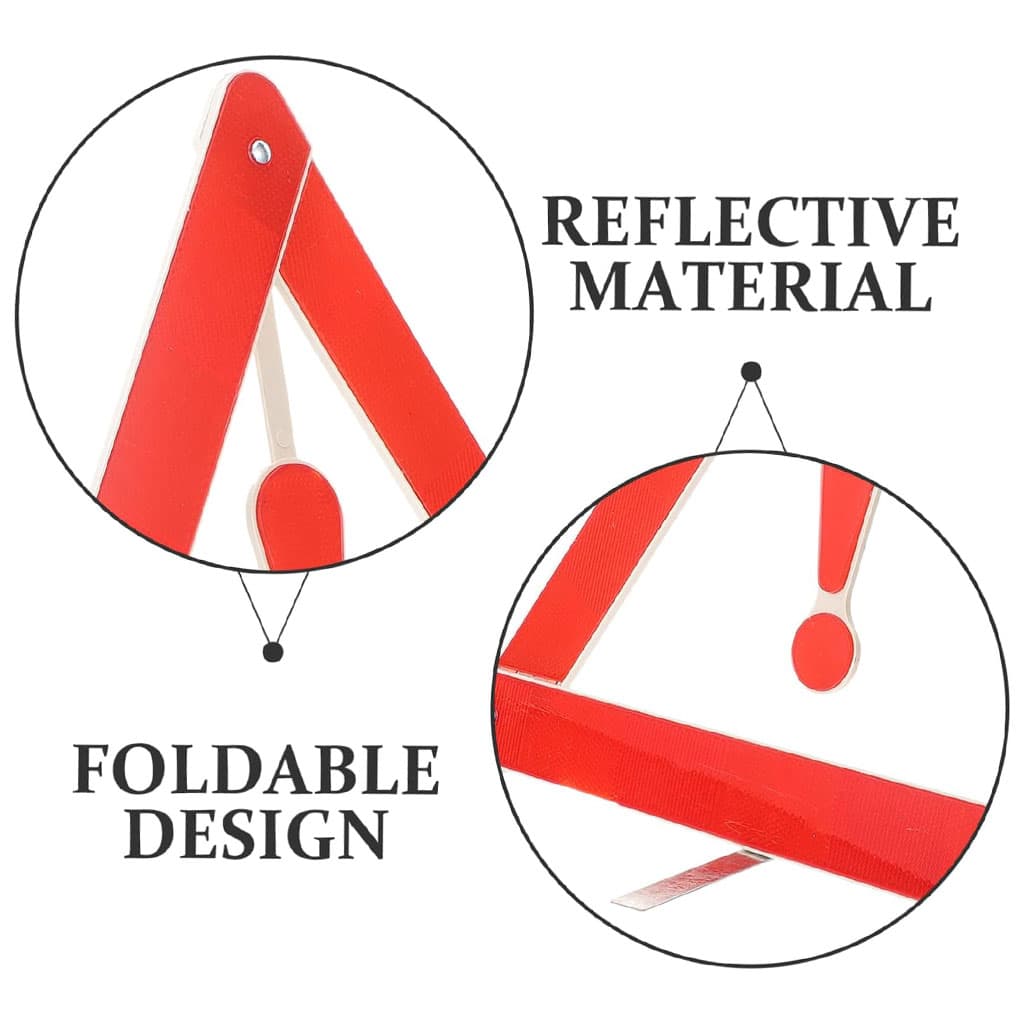 Triangle d’urgence Réflecteurs D’Allée - Accessoires Auto/Moto - صورة 3