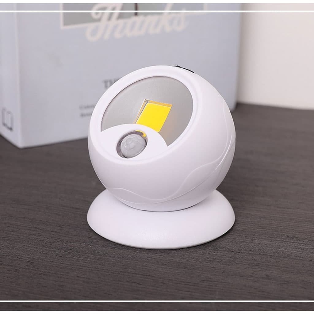 Lampe COB à détecteur de mouvement portable à 360 ° - Décoration - صورة 3