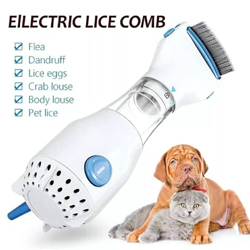 Comb Peigne Anti-Poux Électrique & Nettoyeur Cheveux - Électronique - صورة 8